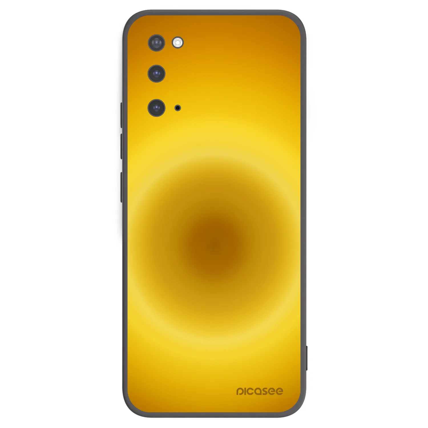 Picasee silikónový čierny obal pre Samsung Galaxy S20 G980F - Solar Pulse