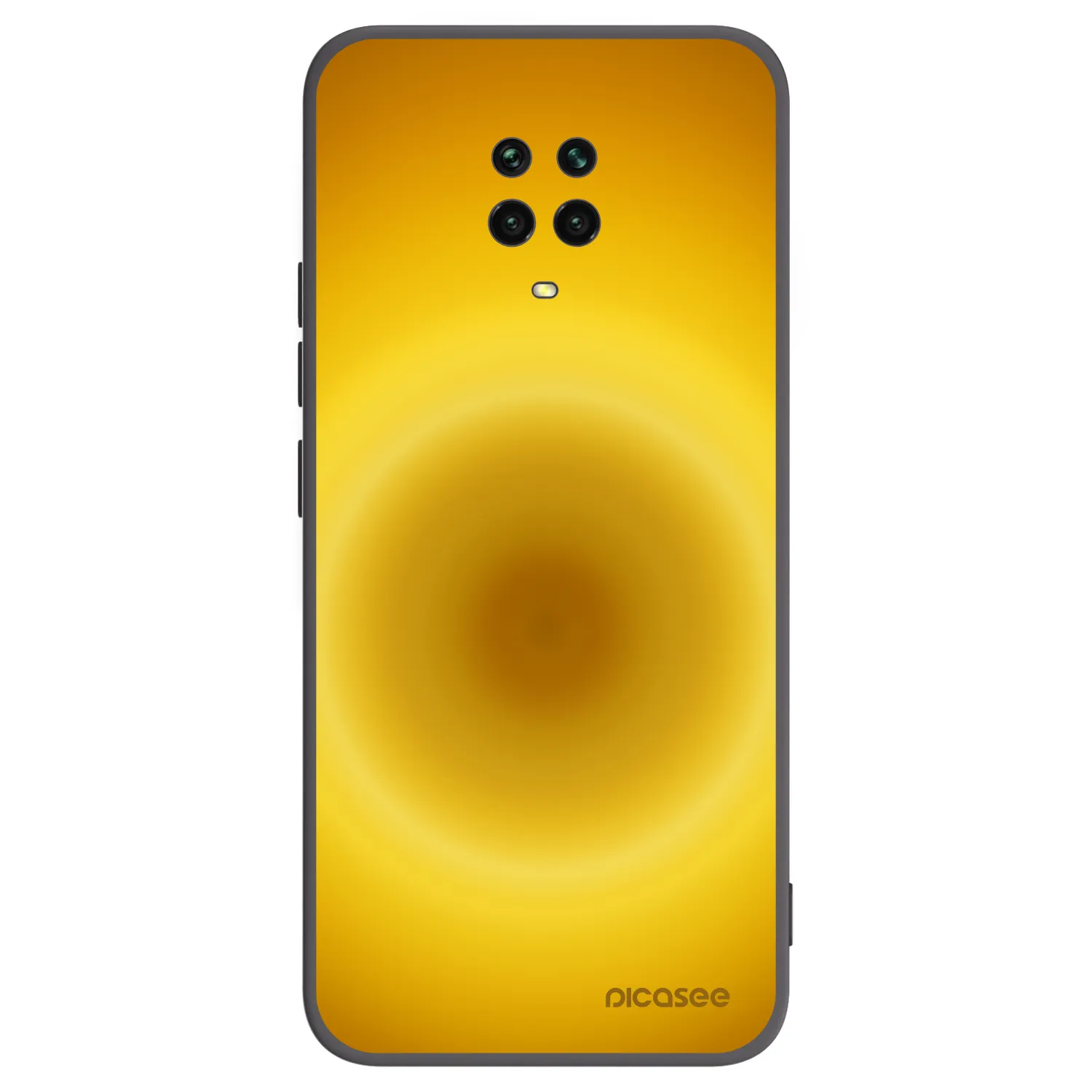 Picasee silikónový čierny obal pre Xiaomi Redmi Note 9 Pro - Solar Pulse