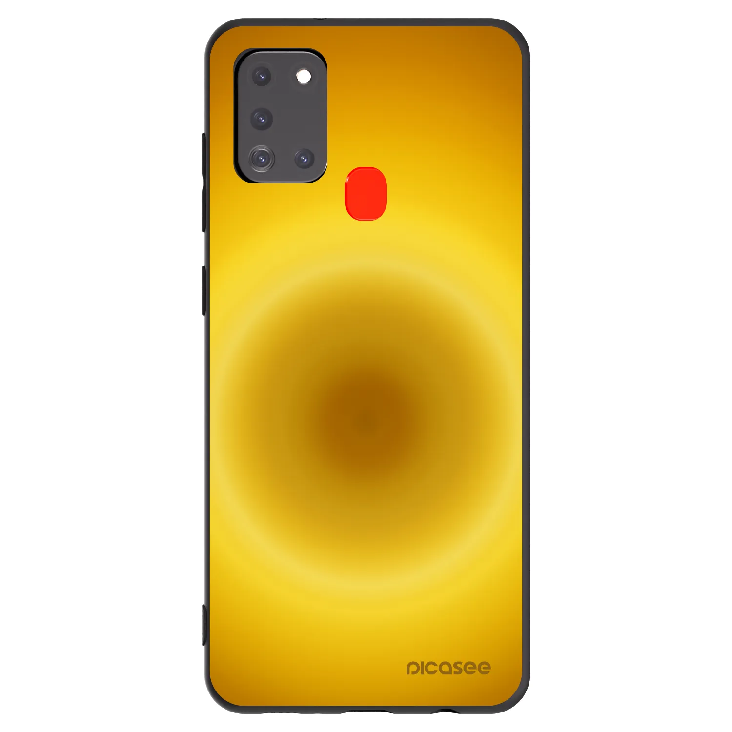 Picasee silikónový čierny obal pre Samsung Galaxy A21s - Solar Pulse