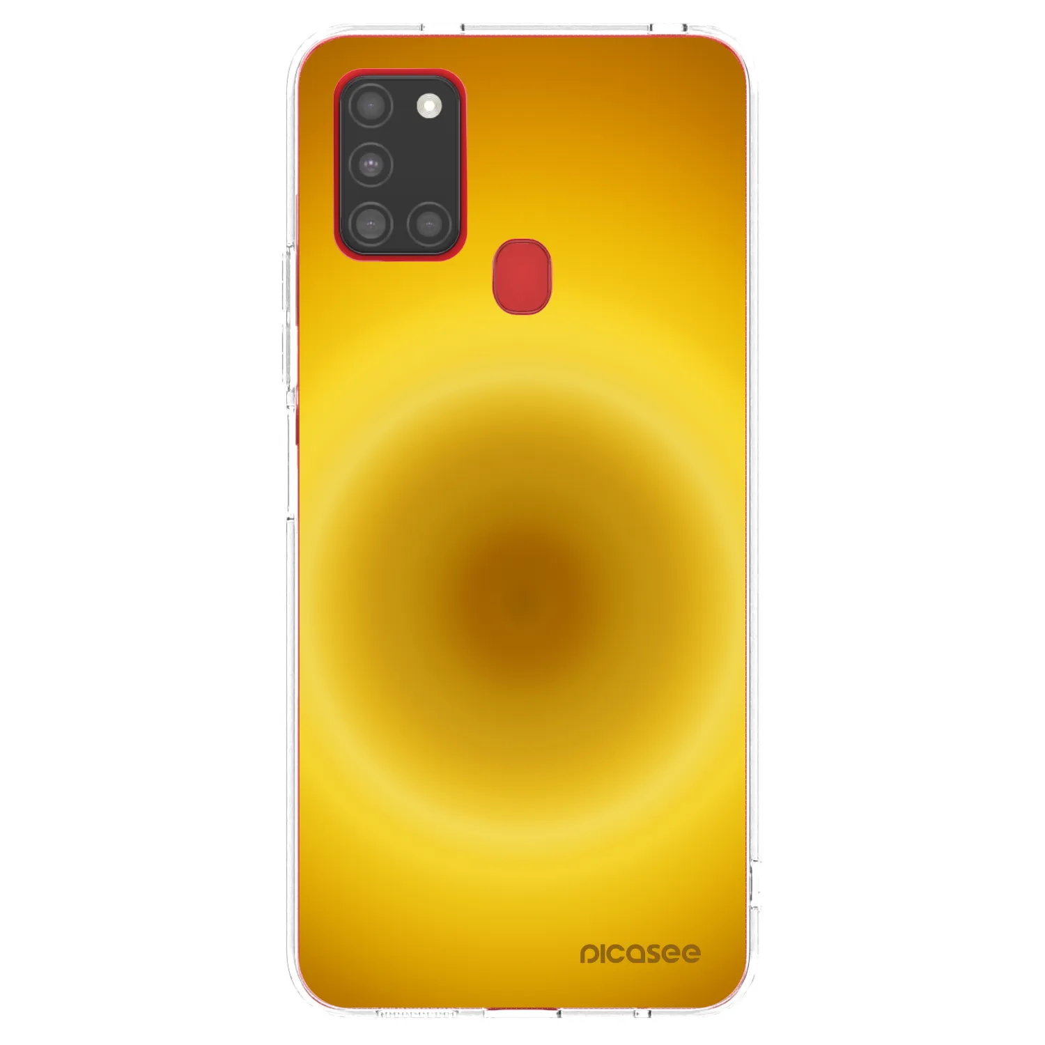 Picasee silikónový prehľadný obal pre Samsung Galaxy A21s - Solar Pulse