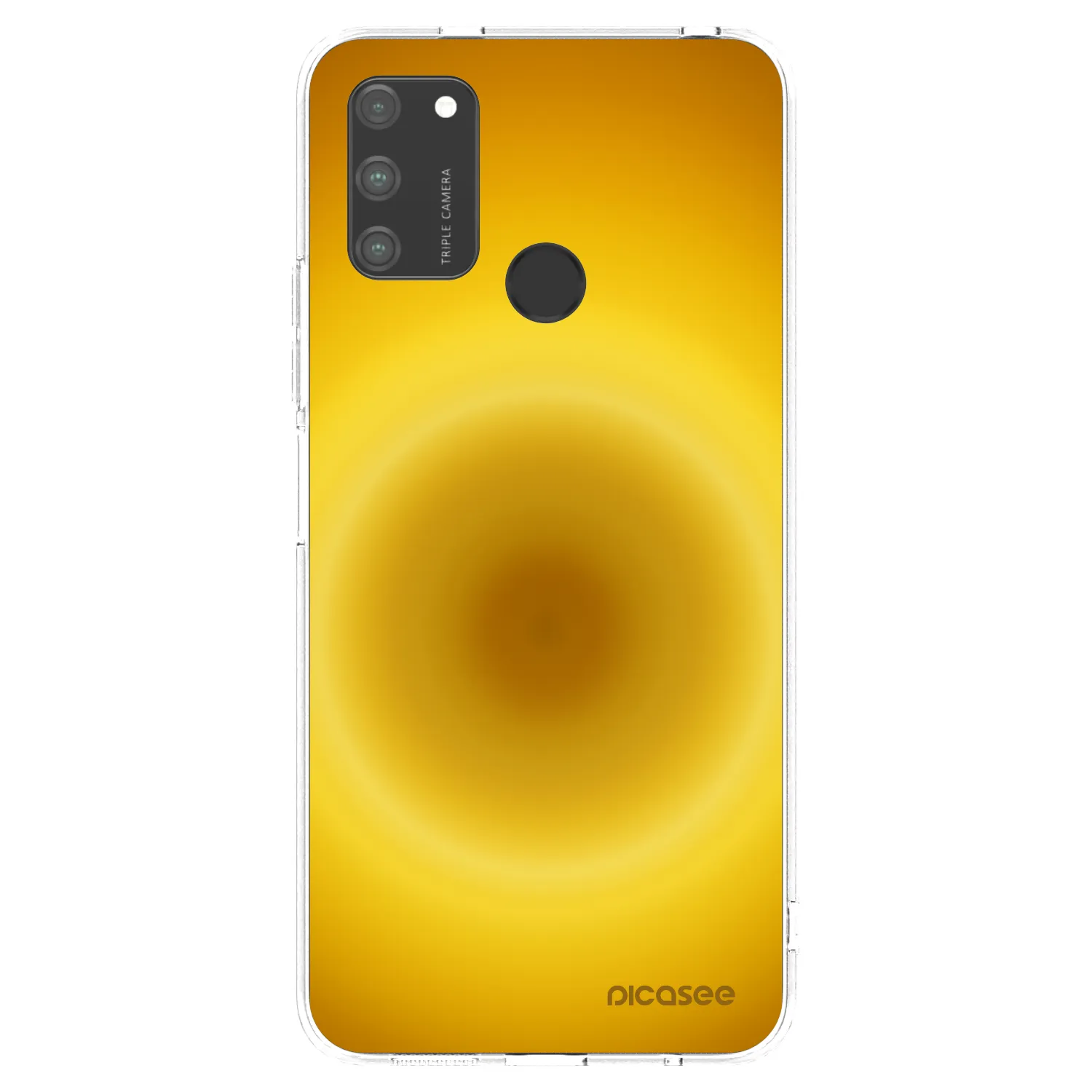 Picasee silikónový prehľadný obal pre Honor 9A - Solar Pulse