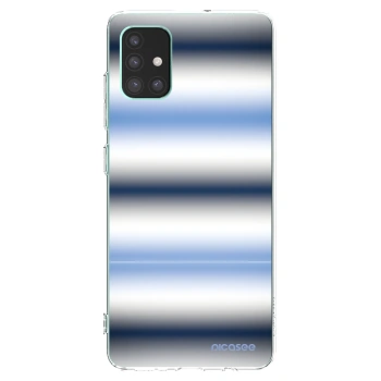 Picasee silikónový prehľadný obal pre Samsung Galaxy M51 M515F - Static Lines