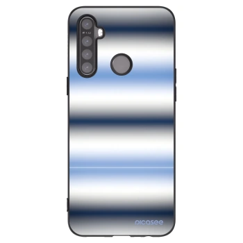 Picasee silikónový čierny obal pre Realme 6i - Static Lines