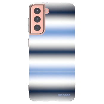 Picasee silikónový prehľadný obal pre Samsung Galaxy S21 5G G991B - Static Lines