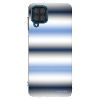 Picasee silikónový prehľadný obal pre Samsung Galaxy A12 A125F - Static Lines