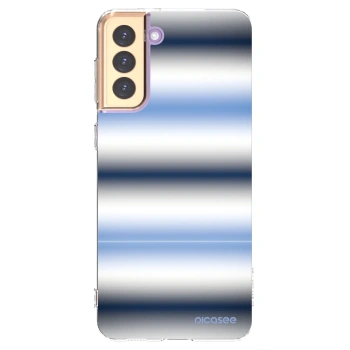 Picasee silikónový prehľadný obal pre Samsung Galaxy S21+ 5G G996F - Static Lines