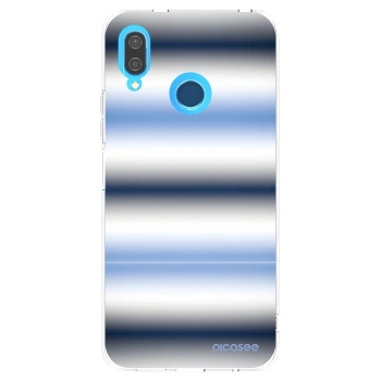 Picasee silikónový prehľadný obal pre Huawei P20 Lite - Static Lines