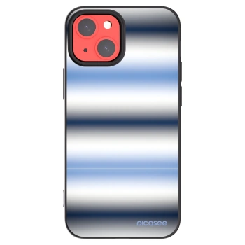 Picasee silikónový čierny obal pre Apple iPhone 13 mini - Static Lines