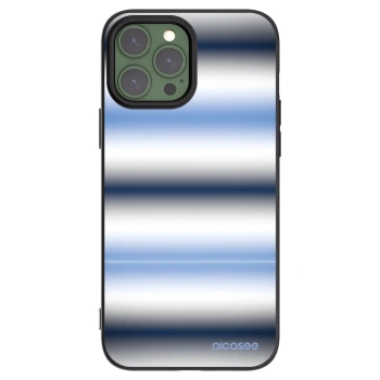 Picasee silikónový čierny obal pre Apple iPhone 13 Pro Max - Static Lines