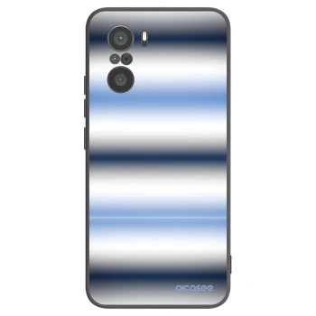 Picasee silikónový čierny obal pre Xiaomi Poco F3 - Static Lines