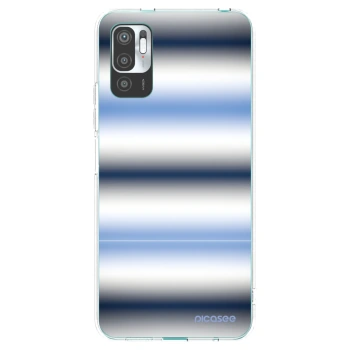 Picasee silikónový prehľadný obal pre Xiaomi Redmi Note 10 5G - Static Lines