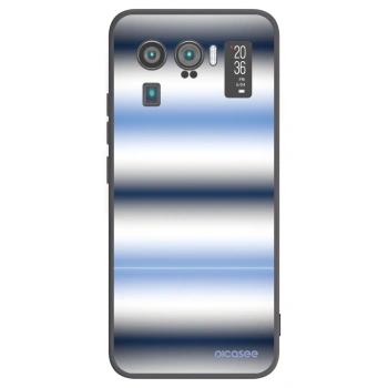 Picasee silikónový čierny obal pre Xiaomi Mi 11 Ultra - Static Lines