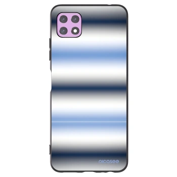 Picasee silikónový čierny obal pre Samsung Galaxy A22 A226B 5G - Static Lines