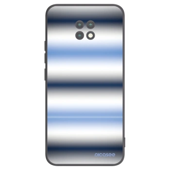 Picasee silikónový čierny obal pre Xiaomi Redmi Note 9T - Static Lines