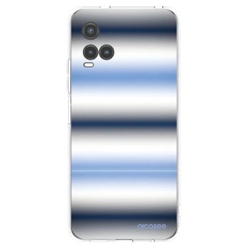 Picasee silikónový prehľadný obal pre Vivo Y33s - Static Lines