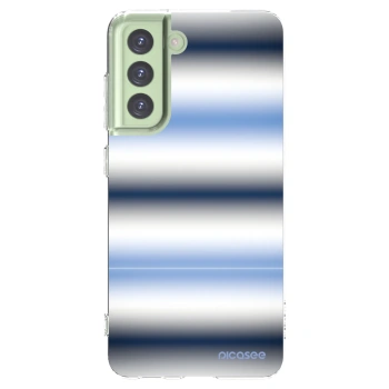 Picasee silikónový prehľadný obal pre Samsung Galaxy S21 FE 5G - Static Lines