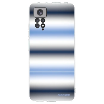 Picasee silikónový prehľadný obal pre Xiaomi Redmi Note 11 - Static Lines