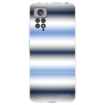 Picasee silikónový prehľadný obal pre Xiaomi Redmi Note 11S 4G - Static Lines