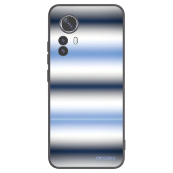 Picasee silikónový čierny obal pre Xiaomi 12 Pro - Static Lines