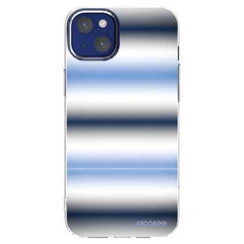 Picasee silikónový prehľadný obal pre Apple iPhone 14 Plus - Static Lines