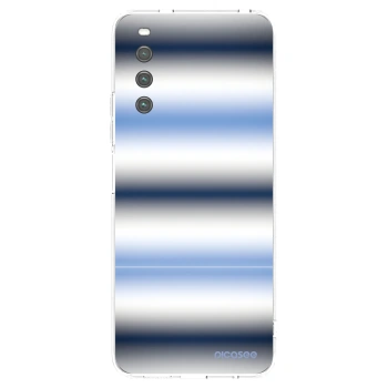 Picasee silikónový prehľadný obal pre Sony Xperia 10 IV 5G - Static Lines