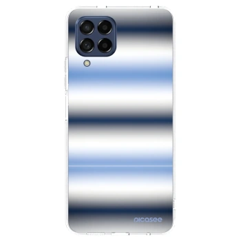 Picasee silikónový prehľadný obal pre Samsung Galaxy M53 5G - Static Lines
