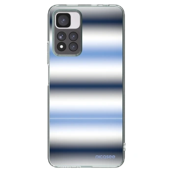 Picasee silikónový prehľadný obal pre Xiaomi Redmi Note 11 Pro+ 5G - Static Lines