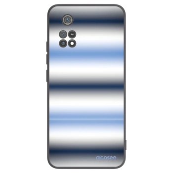 Picasee silikónový čierny obal pre Xiaomi Poco M4 Pro - Static Lines