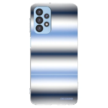 Picasee silikónový prehľadný obal pre Samsung Galaxy A23 A235F 4G - Static Lines