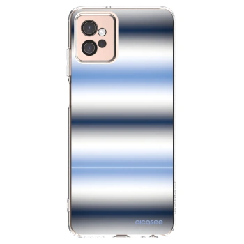 Picasee silikónový prehľadný obal pre Motorola Moto G32 - Static Lines