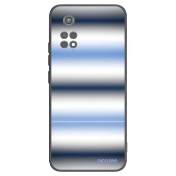 Picasee silikónový čierny obal pre Xiaomi Redmi Note 11S 5G - Static Lines