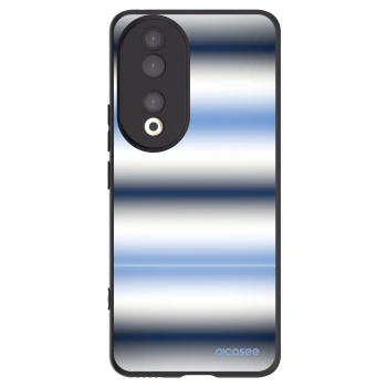 Picasee silikónový čierny obal pre Honor 90 5G - Static Lines