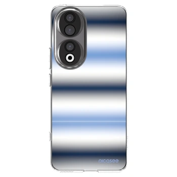 Picasee silikónový prehľadný obal pre Honor 90 5G - Static Lines