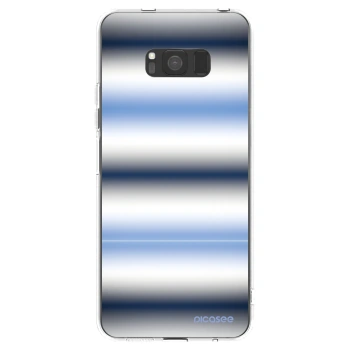 Picasee silikónový prehľadný obal pre Samsung Galaxy S8 G950F - Static Lines