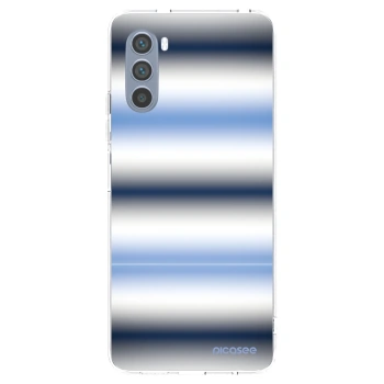 Picasee silikónový prehľadný obal pre Motorola Moto G62 - Static Lines