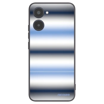 Picasee silikónový čierny obal pre Realme 10 4G - Static Lines
