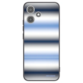 Picasee silikónový čierny obal pre Xiaomi Redmi 12 5G - Static Lines