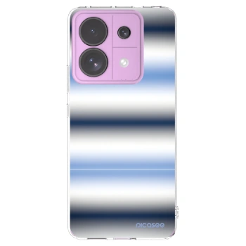 Picasee silikónový prehľadný obal pre Xiaomi Redmi Note 13 Pro 5G - Static Lines