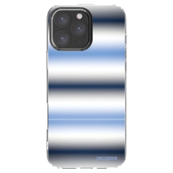 Picasee silikónový prehľadný obal pre Apple iPhone 16 Pro Max - Static Lines