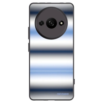 Picasee silikónový čierny obal pre Xiaomi Redmi A3 - Static Lines