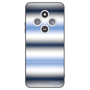 Picasee silikónový čierny obal pre Xiaomi Redmi 14C - Static Lines
