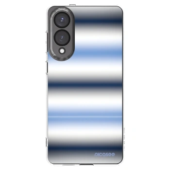 Picasee silikónový prehľadný obal pre Samsung Galaxy S25 Edge 5G - Static Lines