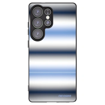 Picasee silikónový čierny obal pre Samsung Galaxy S25 Ultra 5G - Static Lines