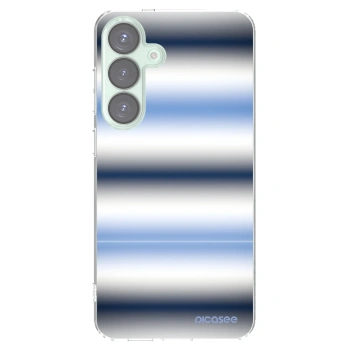 Picasee silikónový prehľadný obal pre Samsung Galaxy S25+ 5G - Static Lines