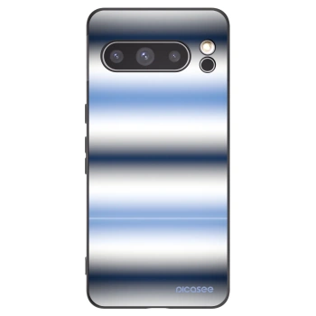 Picasee silikónový čierny obal pre Google Pixel 8 Pro - Static Lines