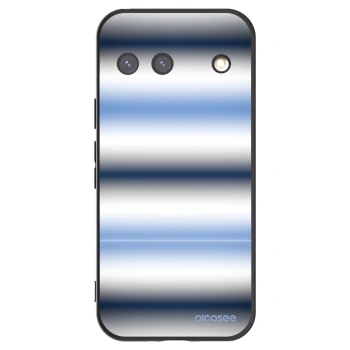 Picasee silikónový čierny obal pre Google Pixel 9 - Static Lines