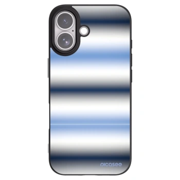 Picasee silikónový čierny obal pre Apple iPhone 17 - Static Lines