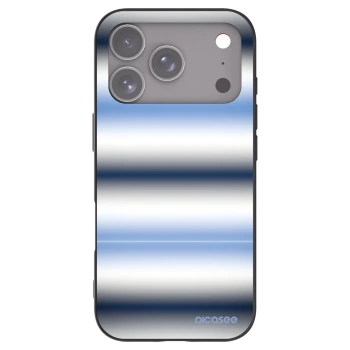 Picasee silikónový čierny obal pre Apple iPhone 17 Pro - Static Lines