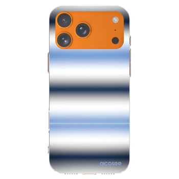 Picasee silikónový prehľadný obal pre Apple iPhone 17 Pro Max - Static Lines