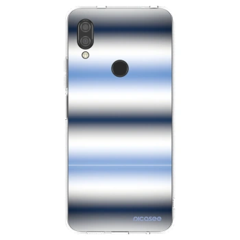 Picasee silikónový prehľadný obal pre Xiaomi Redmi 7 - Static Lines
